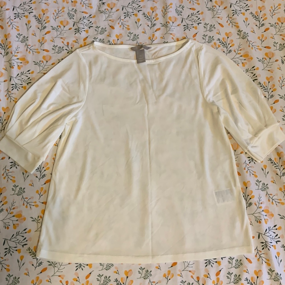 H&M white blouse